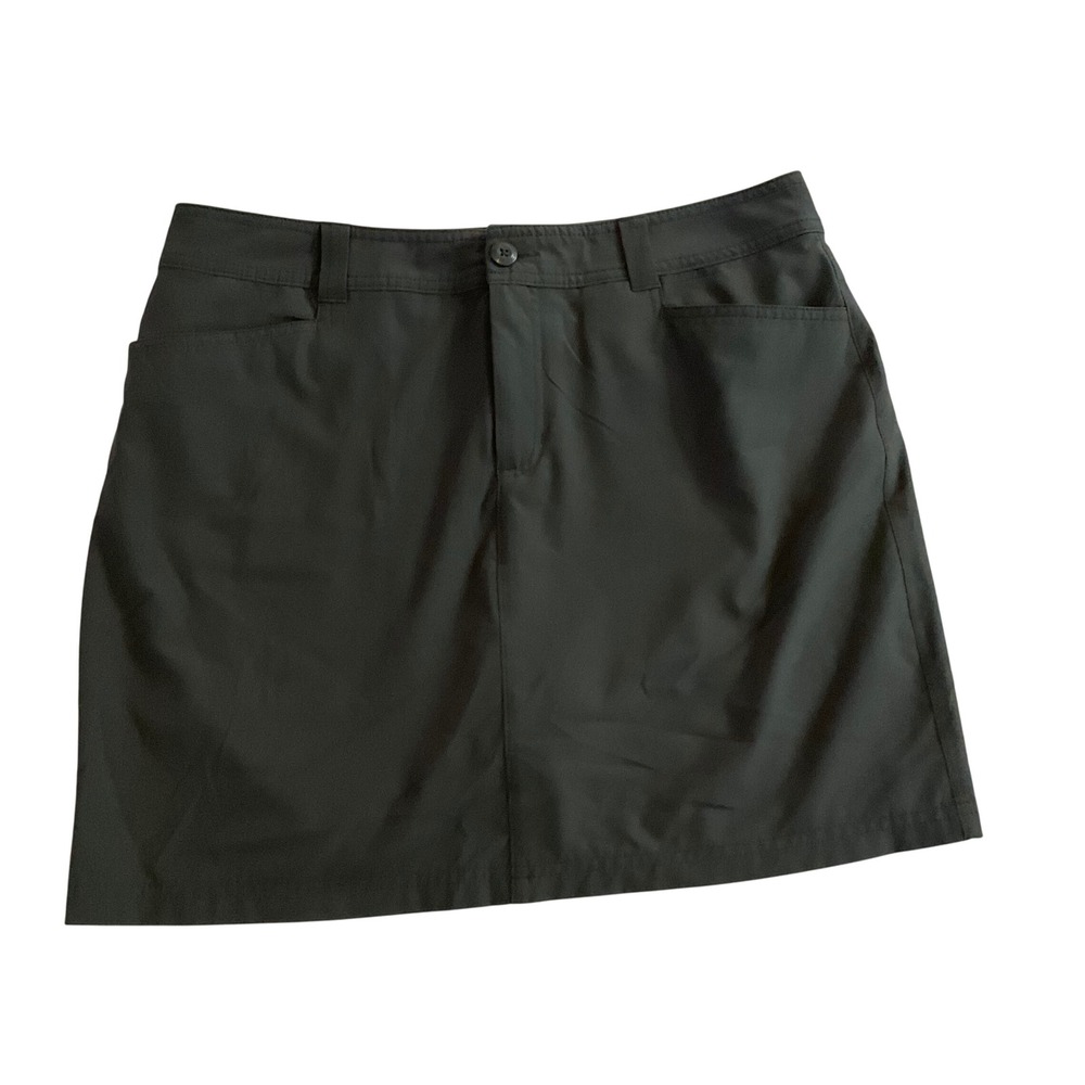 Eddie Bauer Womens Adventurer 2.0‎ Skort Gray Size 10 Outdoor Hiking